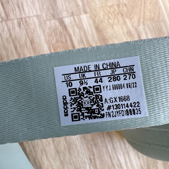 Adidas The‎ Indoor Cycling Bike Shoes Men's 10 Green 3-Bolt GX1668 - Picture 16 of 16